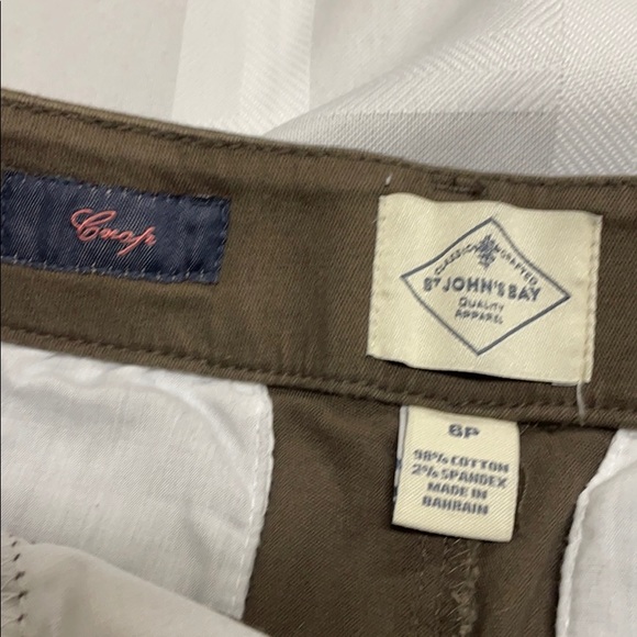 Brown Crop Pants - Picture 4 of 5